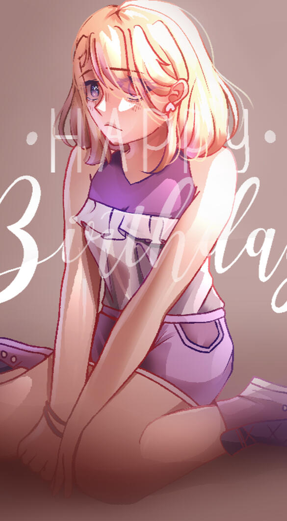 art for yuii potato